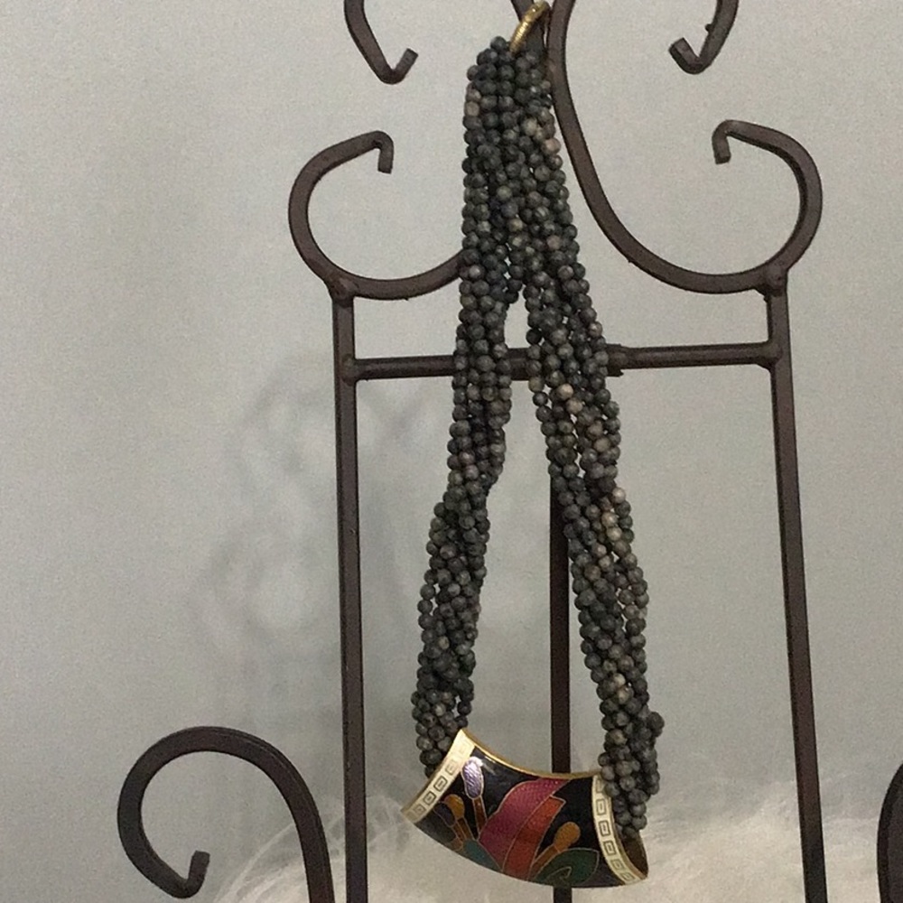 Never worn Unique custom Choker. Made in Italy